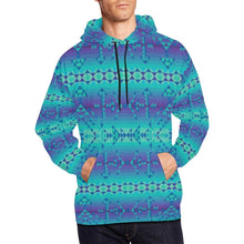 Load image into Gallery viewer, Borealis All Over Print Hoodie for Men (USA Size) (Model H13) All Over Print Hoodie for Men (H13) e-joyer 
