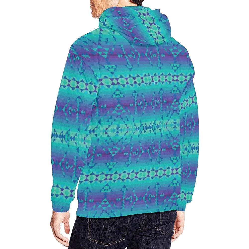 Borealis All Over Print Hoodie for Men (USA Size) (Model H13) All Over Print Hoodie for Men (H13) e-joyer 