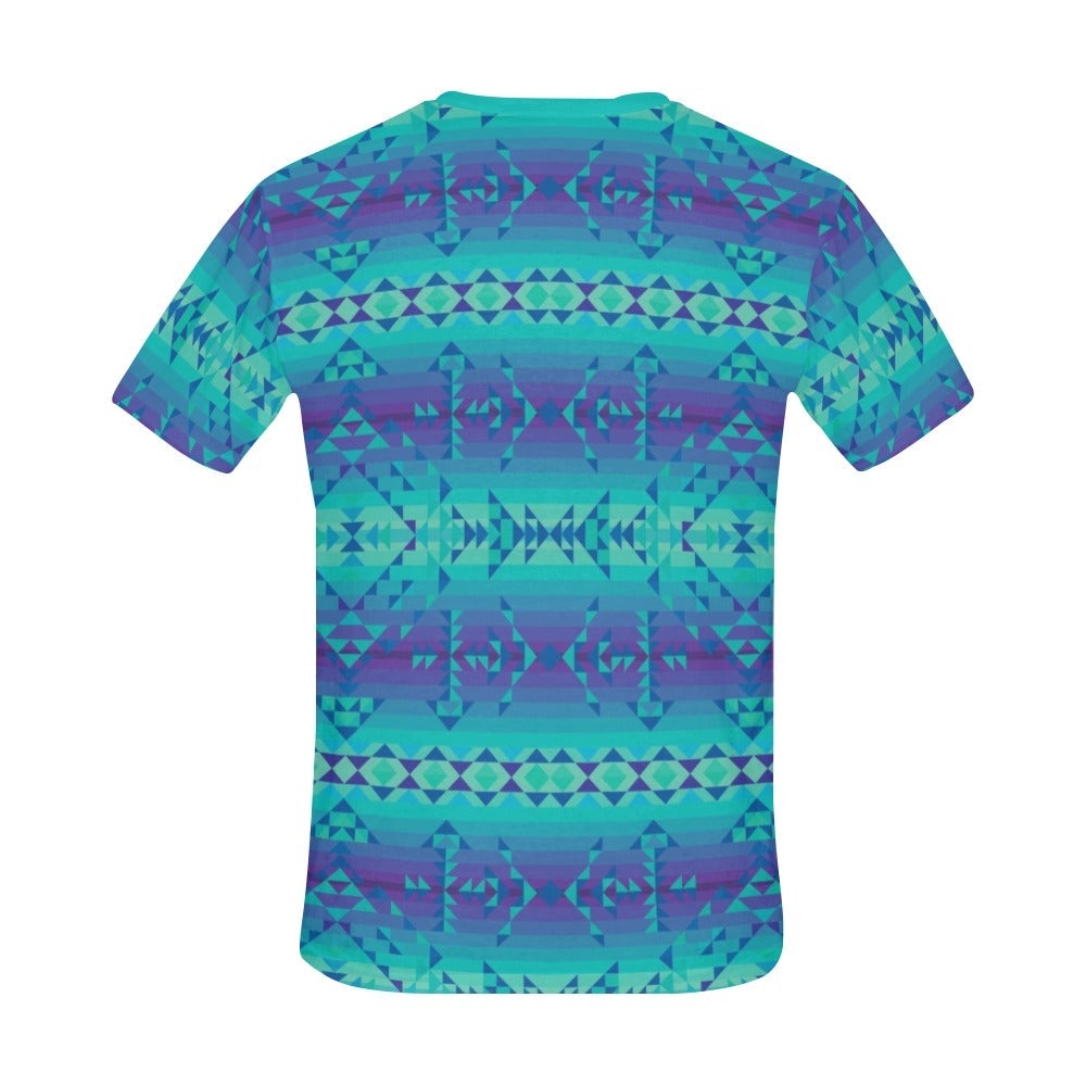 Borealis All Over Print T-Shirt for Men (USA Size) (Model T40) All Over Print T-Shirt for Men (T40) e-joyer 
