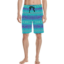 Load image into Gallery viewer, Borealis Men&#39;s All Over Print Casual Shorts (Model L23) short e-joyer 
