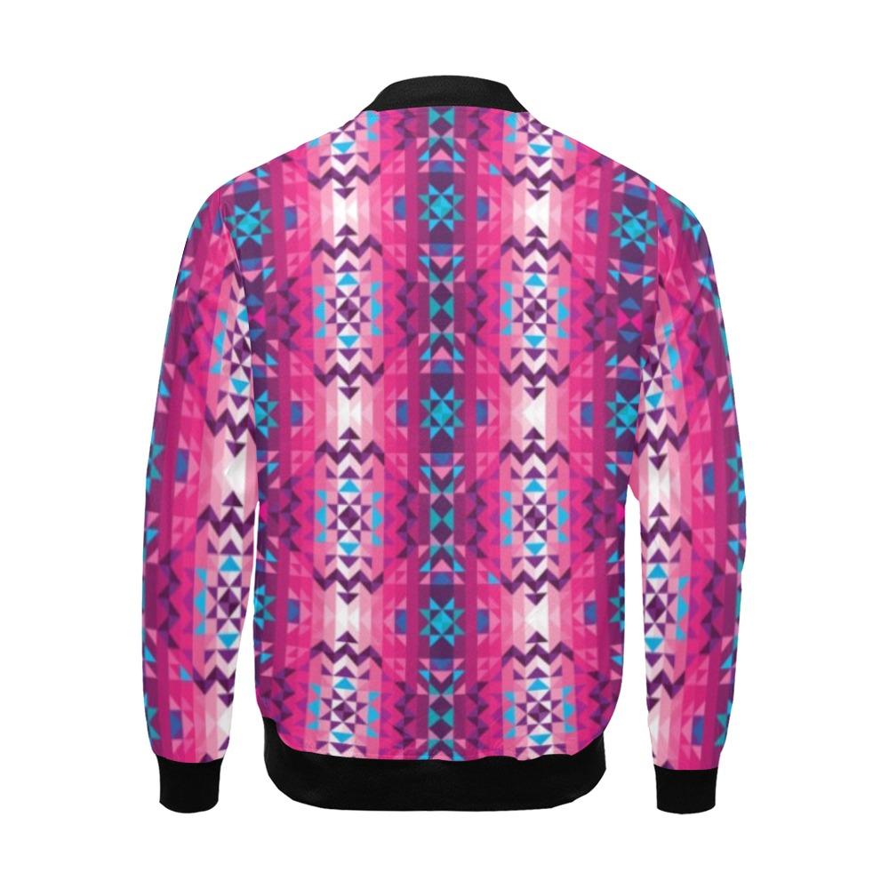 Bright Wave All Over Print Bomber Jacket for Men (Model H19) All Over Print Bomber Jacket for Men (H19) e-joyer 