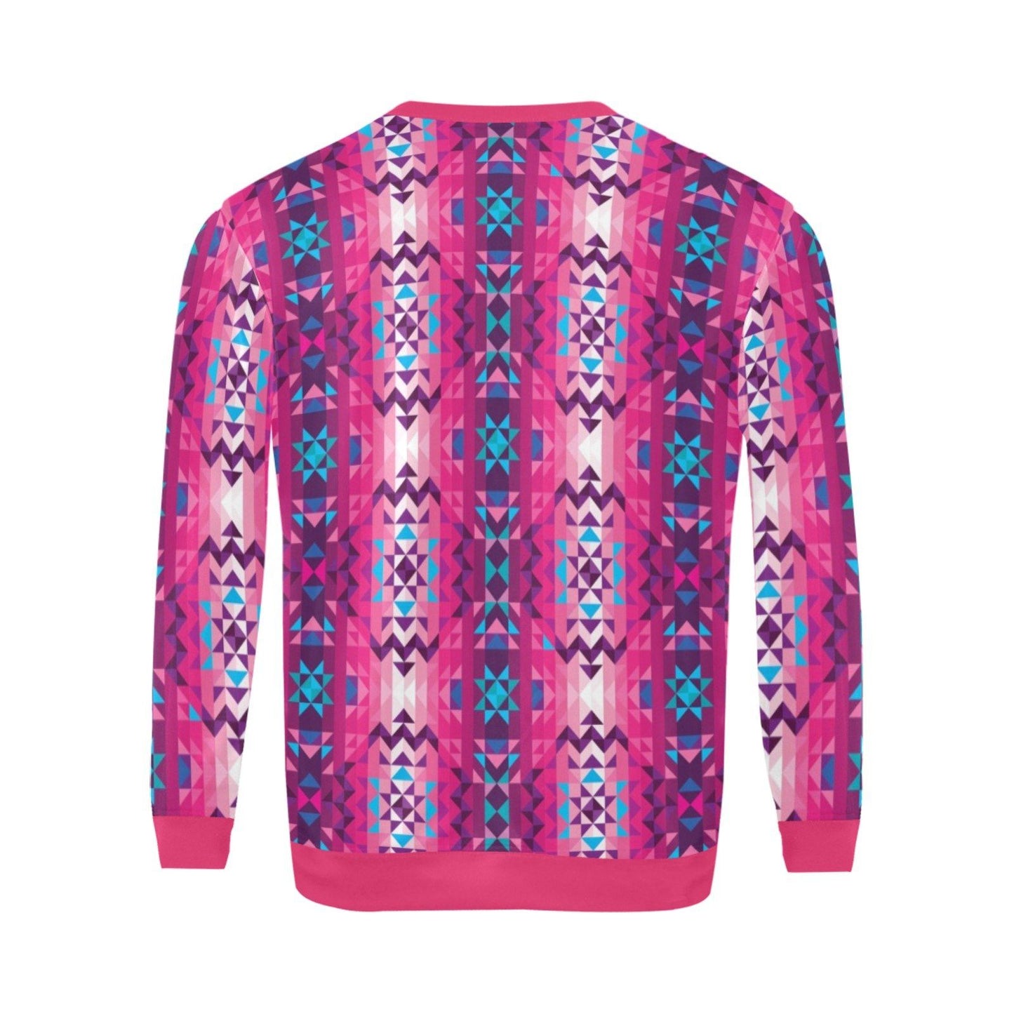 Bright Wave All Over Print Crewneck Sweatshirt for Men (Model H18) shirt e-joyer 