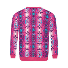 Load image into Gallery viewer, Bright Wave All Over Print Crewneck Sweatshirt for Men (Model H18) shirt e-joyer 
