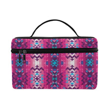 Load image into Gallery viewer, Bright Wave Cosmetic Bag/Large (Model 1658) Cosmetic Bag e-joyer 
