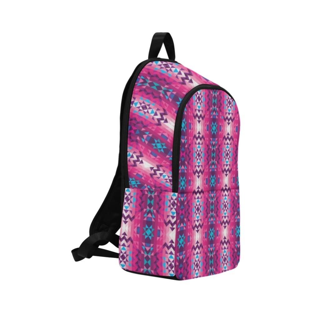 Bright Wave Fabric Backpack for Adult (Model 1659) Casual Backpack for Adult (1659) e-joyer 