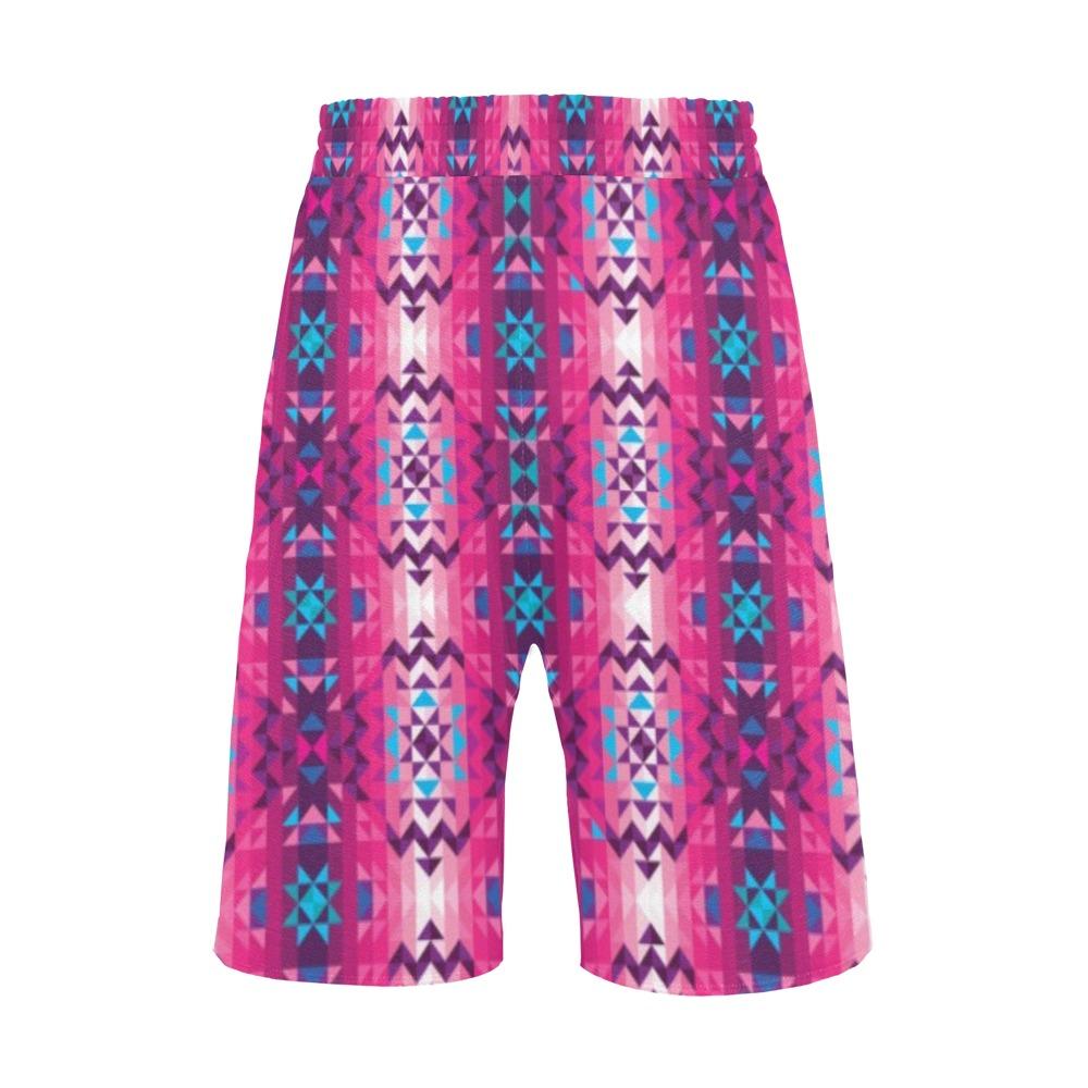 Bright Wave Men's All Over Print Casual Shorts (Model L23) Men's Casual Shorts (L23) e-joyer 