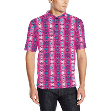 Load image into Gallery viewer, Bright Wave Men&#39;s All Over Print Polo Shirt (Model T55) Men&#39;s Polo Shirt (Model T55) e-joyer 
