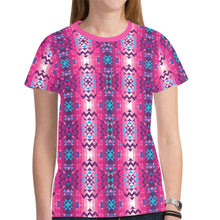 Load image into Gallery viewer, Bright Wave New All Over Print T-shirt for Women (Model T45) tshirt e-joyer 
