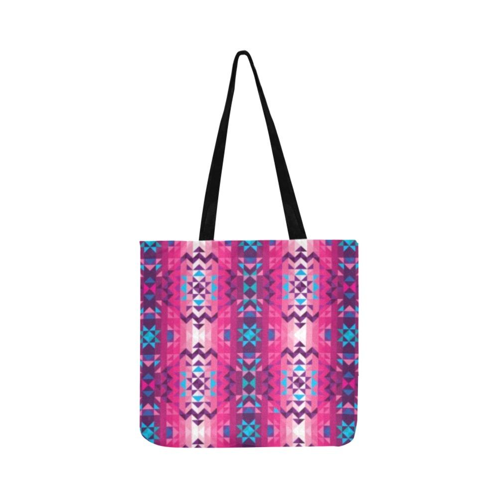 Bright Wave Reusable Shopping Bag Model 1660 (Two sides) Shopping Tote Bag (1660) e-joyer 