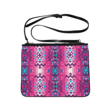 Load image into Gallery viewer, Bright Wave Slim Clutch Bag (Model 1668) Slim Clutch Bags (1668) e-joyer 
