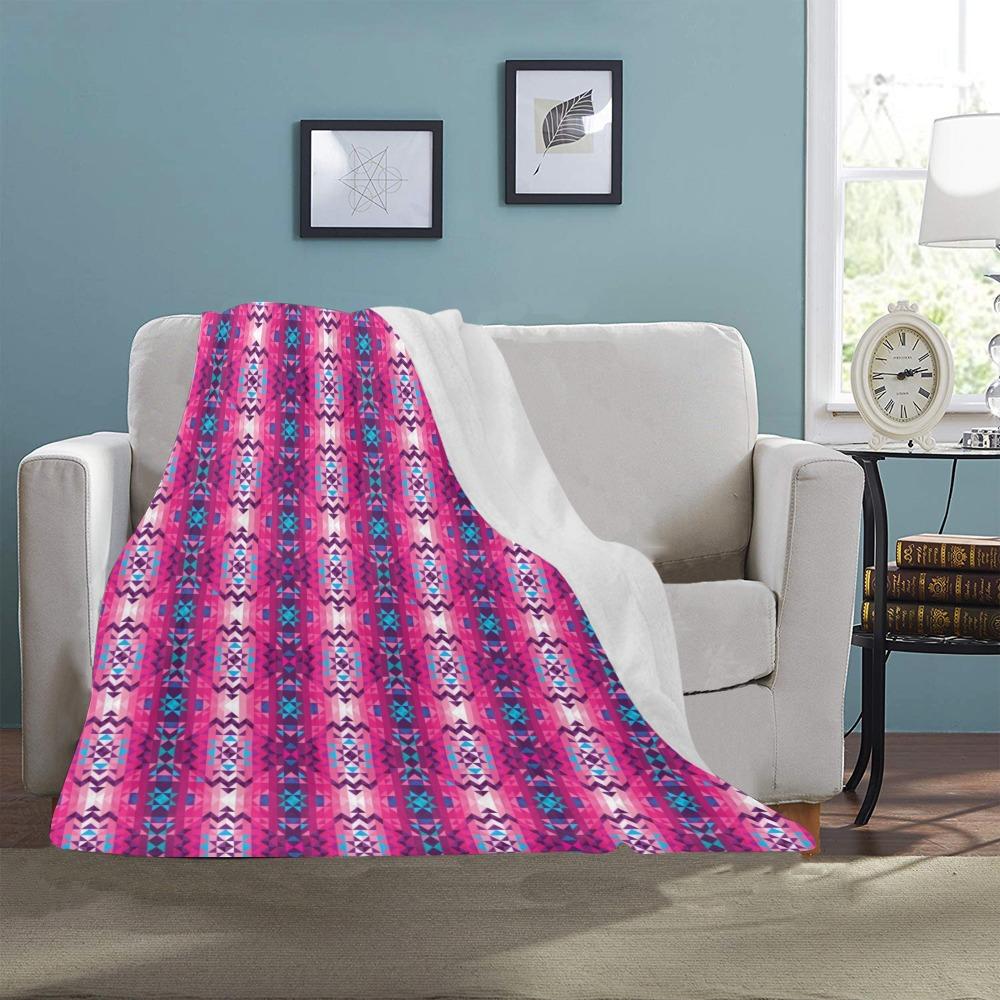 Bright Wave Ultra-Soft Micro Fleece Blanket 40"x50" Ultra-Soft Blanket 40''x50'' e-joyer 