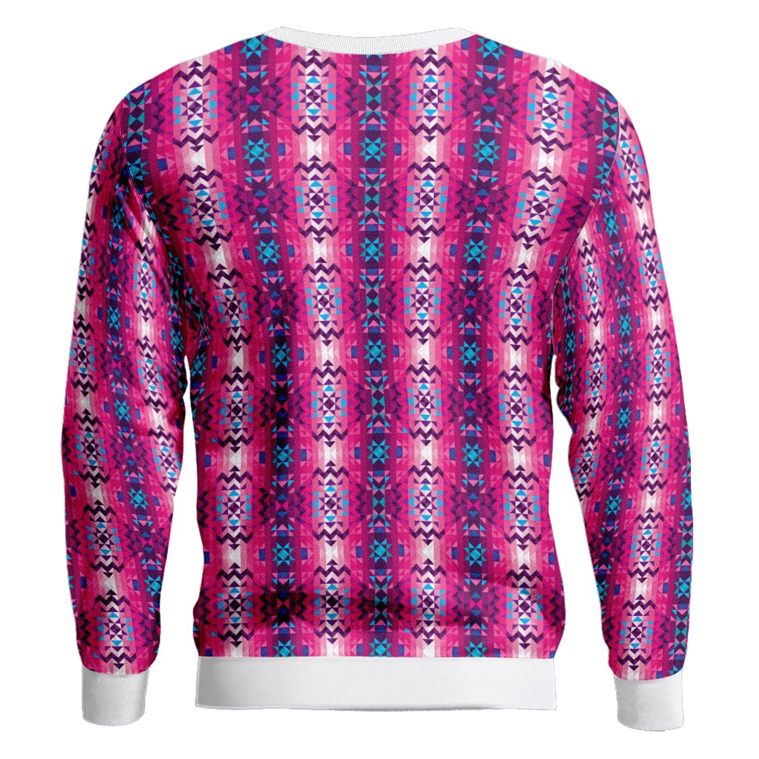 Bright Wave Unisex Crewneck Long Sleeve Top 49 Dzine 