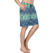 Load image into Gallery viewer, Buffalo Run Men&#39;s All Over Print Casual Shorts (Model L23) short e-joyer 
