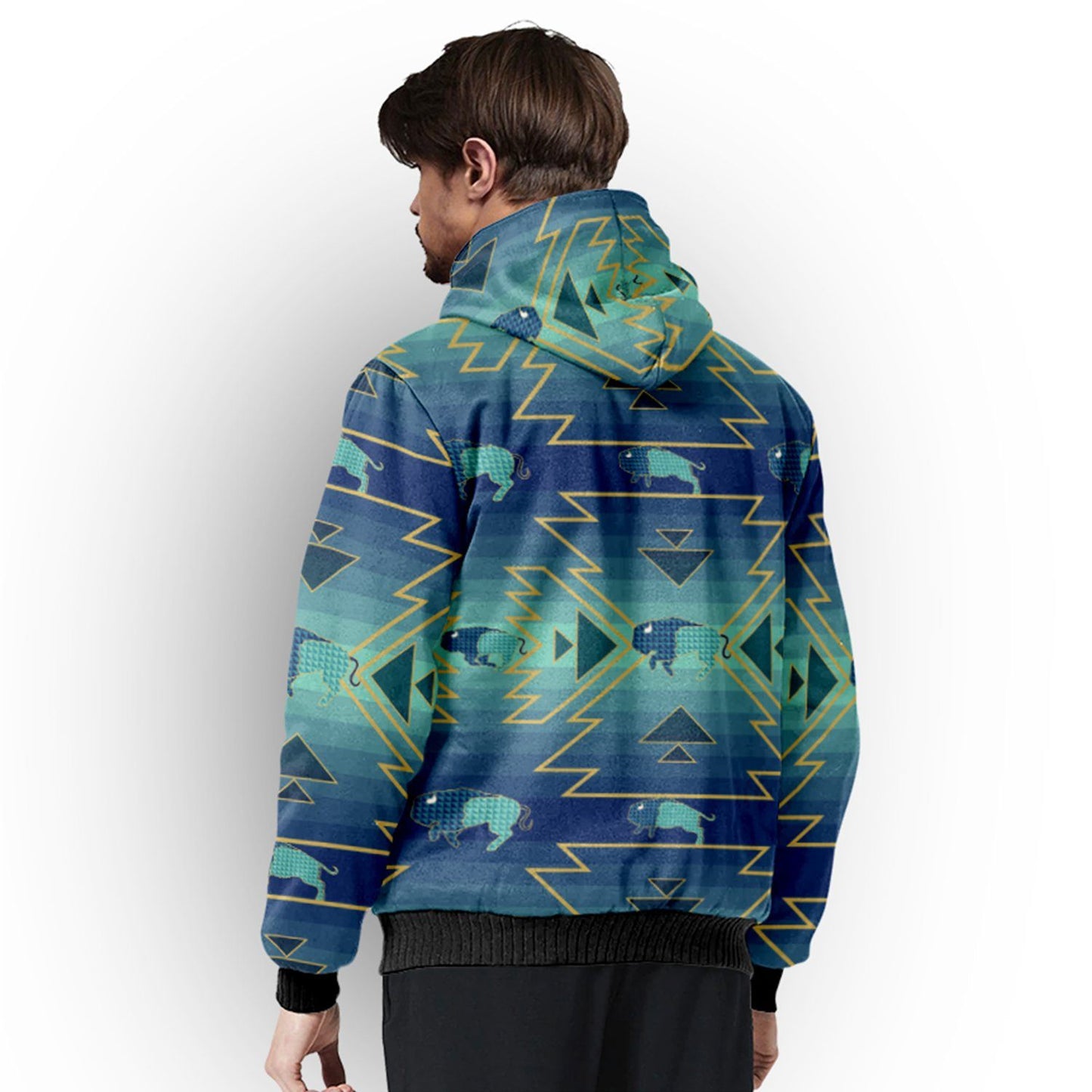Buffalo Run Sherpa Hoodie hoodie Herman 