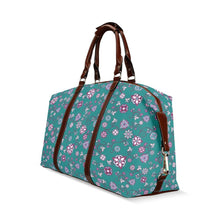 Load image into Gallery viewer, Burgundy Bloom Classic Travel Bag (Model 1643) Remake Classic Travel Bags (1643) e-joyer 
