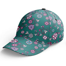 Load image into Gallery viewer, Burgundy Bloom Snapback Hat hat Herman 
