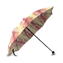 Load image into Gallery viewer, Butterfly and Roses on Geometric Foldable Umbrella (Model U01) Foldable Umbrella e-joyer 
