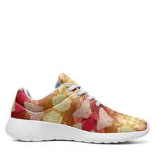 Load image into Gallery viewer, Butterfly and Roses on Geometric Ikkaayi Sport Sneakers ikkaayi Herman 
