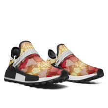 Load image into Gallery viewer, Butterfly and Roses on Geometric Okaki Sneakers Shoes Herman 
