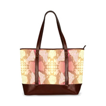 Load image into Gallery viewer, Butterfly and Roses on Geometric Tote Handbag (Model 1642) handbag e-joyer 
