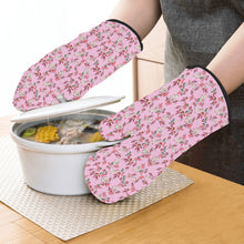 Load image into Gallery viewer, Strawberry Floral Oven Mitt &amp; Pot Holder
