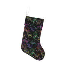 Load image into Gallery viewer, Floral Elk Christmas Stocking
