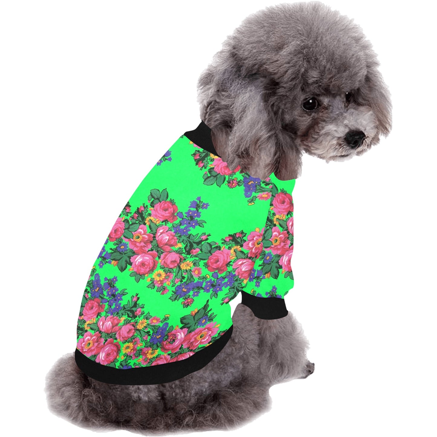 Kokum's Revenge Green Pet Dog Round Neck Shirt