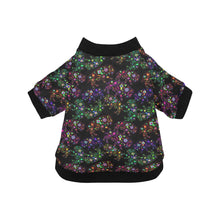 Load image into Gallery viewer, Neon Floral Buffalos Pet Dog Round Neck Shirt
