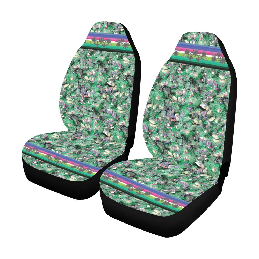 Culture in Nature Green Car Seat Covers (Set of 2)