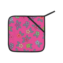 Load image into Gallery viewer, Berry Flowers Oven Mitt &amp; Pot Holder
