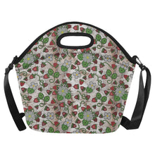 Load image into Gallery viewer, Strawberry Dreams Br Bark Neoprene Lunch Bag/Large
