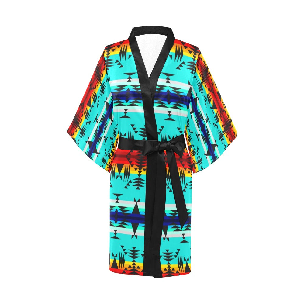 Between the Mountains Kimono Robe
