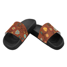 Load image into Gallery viewer, Fire Bloom Shade Men&#39;s Slide Sandals
