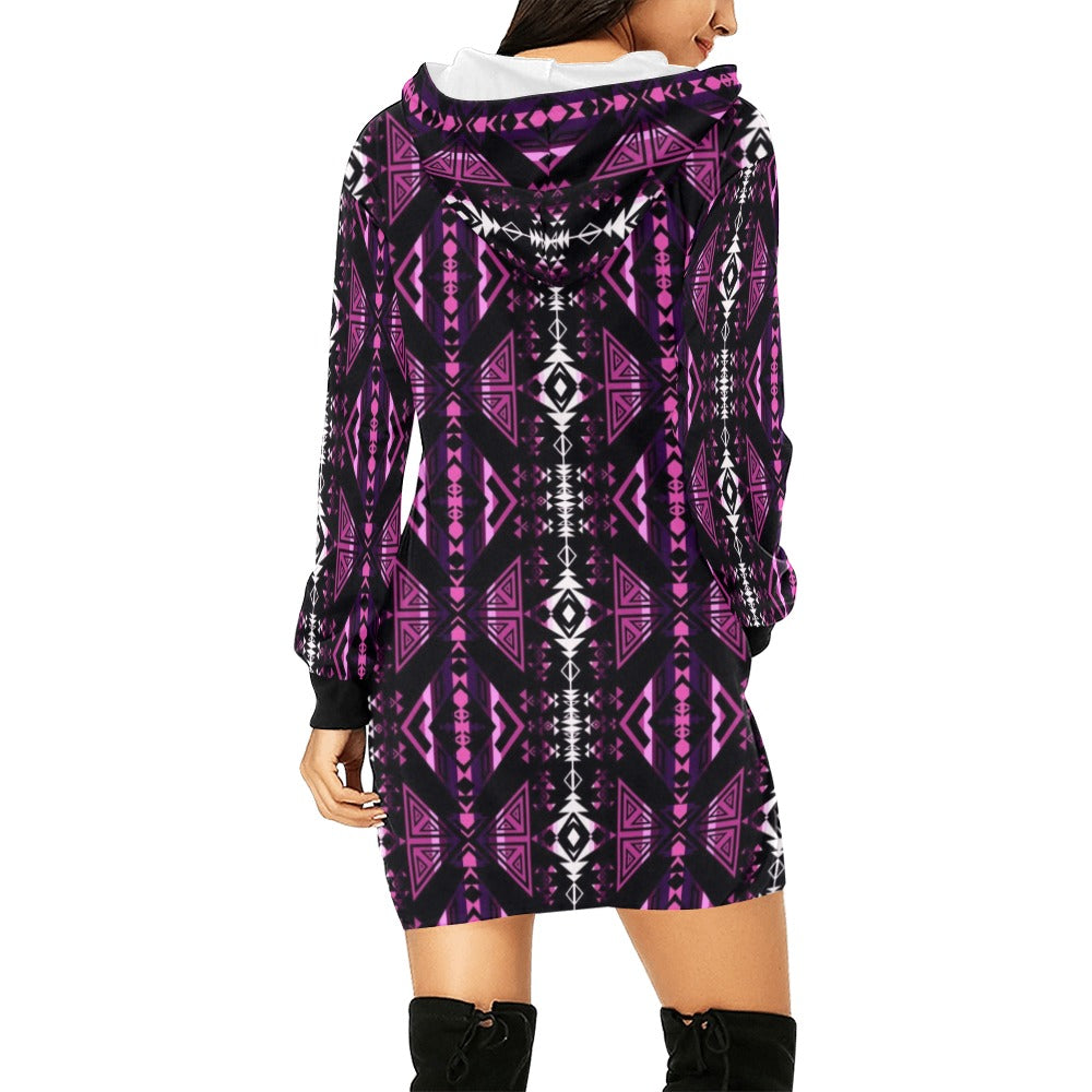 Upstream Expedition Moonlight Shadows Hoodie Dress