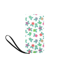 Load image into Gallery viewer, Berry Flowers White Women&#39;s Clutch Purse
