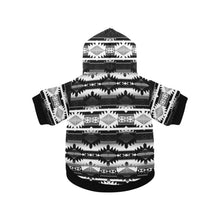 Load image into Gallery viewer, Okotoks Black and White Pet Dog Hoodie
