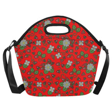 Load image into Gallery viewer, Strawberry Dreams Fire Neoprene Lunch Bag/Large
