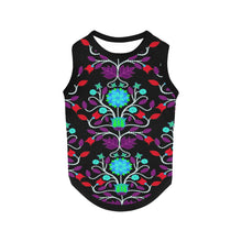 Load image into Gallery viewer, Floral Beadwork Four Clans Winter Pet Tank Top
