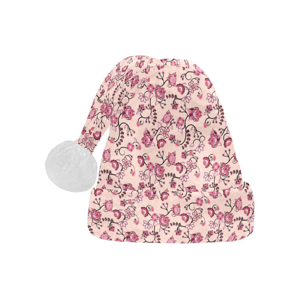 Floral Amour Santa Hat