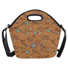 Load image into Gallery viewer, Fire Bloom Light Neoprene Lunch Bag/Large
