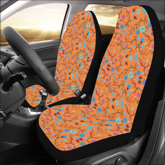 Nipin Blossom Carrot Car Seat Covers (Set of 2)