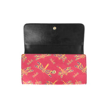 Load image into Gallery viewer, Gathering Rouge Women&#39;s Trifold Wallet
