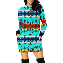 Load image into Gallery viewer, Between the Mountains Hoodie Dress
