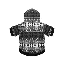 Load image into Gallery viewer, Writing on Stone Black and White Pet Dog Hoodie
