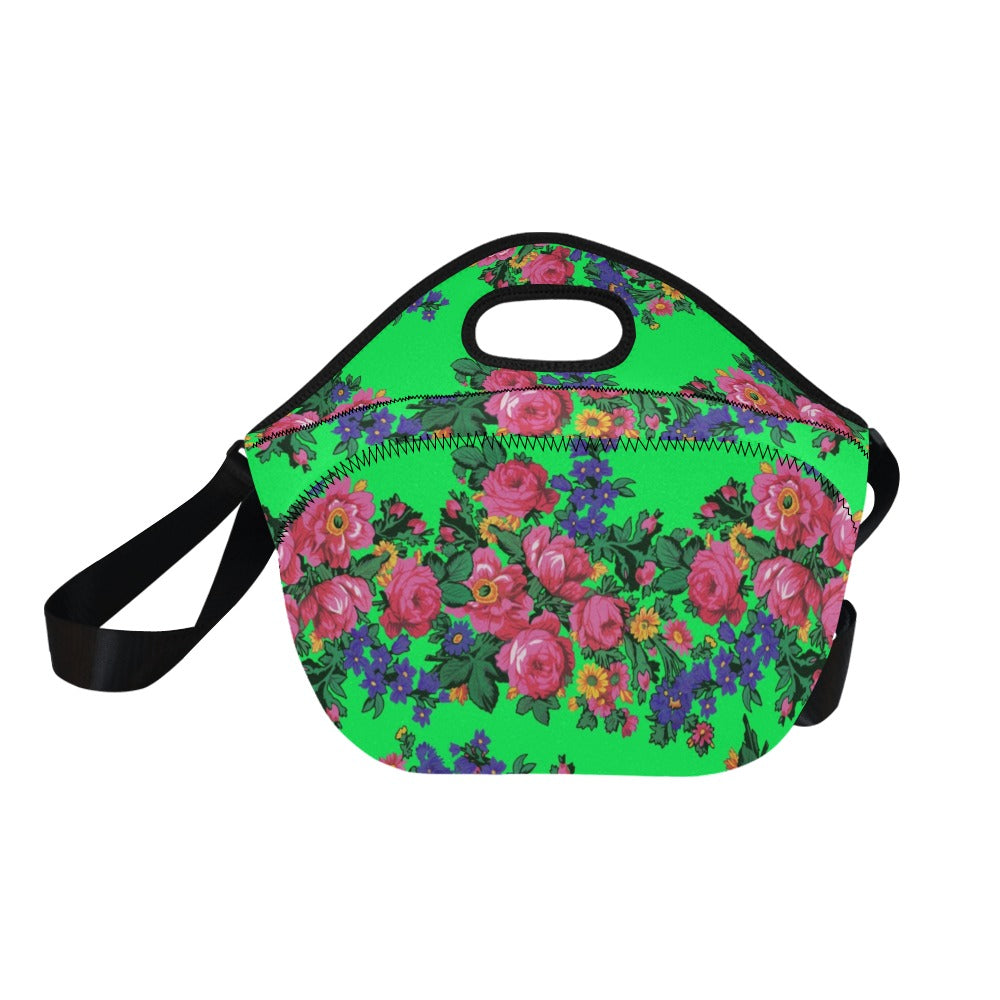 Kokum's Revenge Green Neoprene Lunch Bag/Large