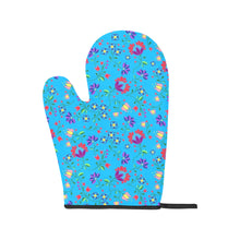 Load image into Gallery viewer, Fleur Indigine Ciel Oven Mitt &amp; Pot Holder
