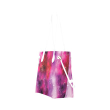 Load image into Gallery viewer, Animal Ancestors 8 Gaseous Clouds Pink and Red Clover Canvas Tote Bag
