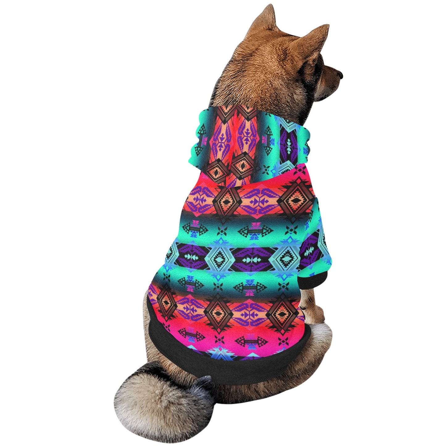 Sovereign Nation Sunrise Pet Dog Hoodie