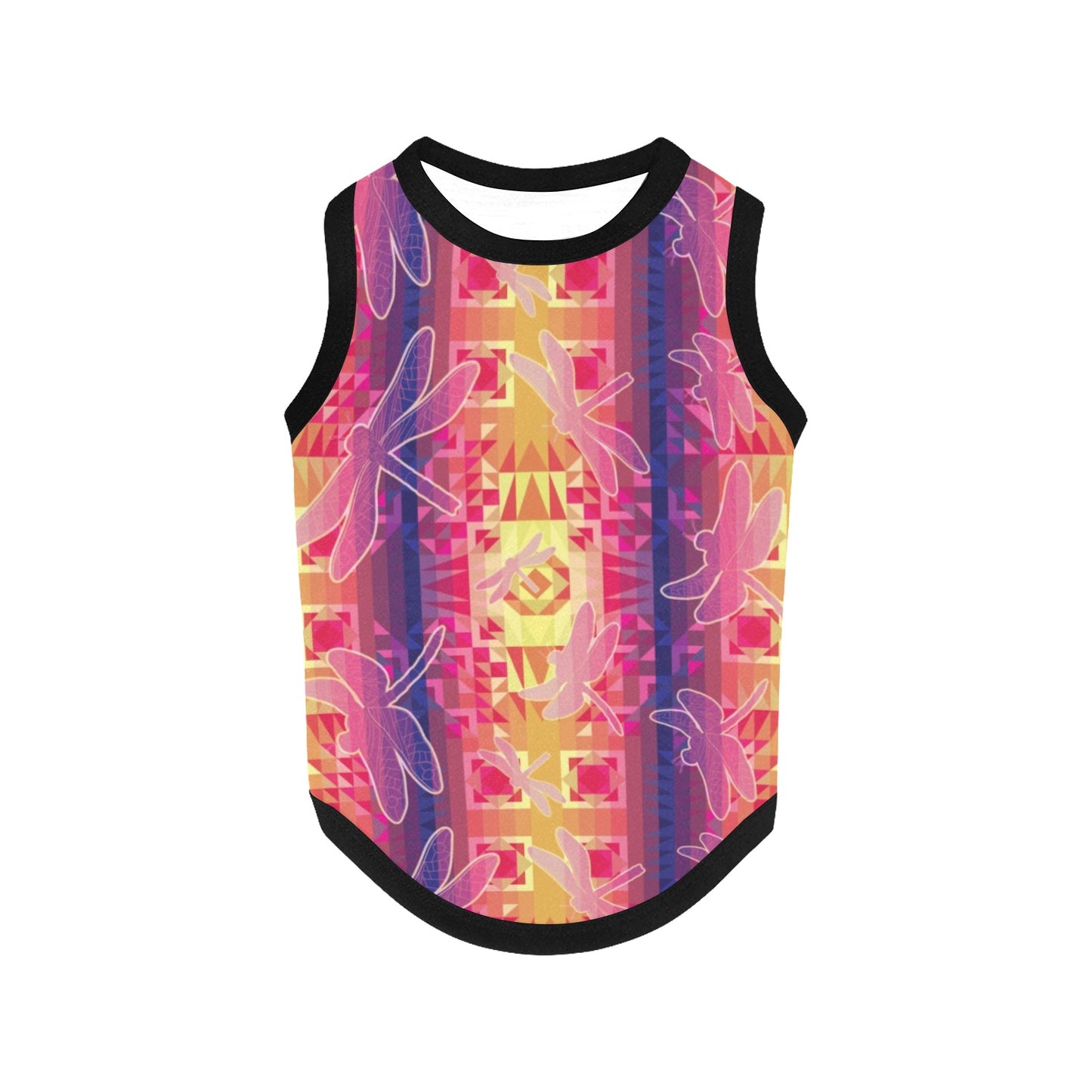 Kaleidoscope Dragonfly Pet Tank Top