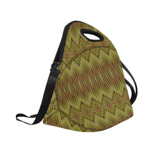 Load image into Gallery viewer, Fire Feather Yellow Neoprene Lunch Bag/Large
